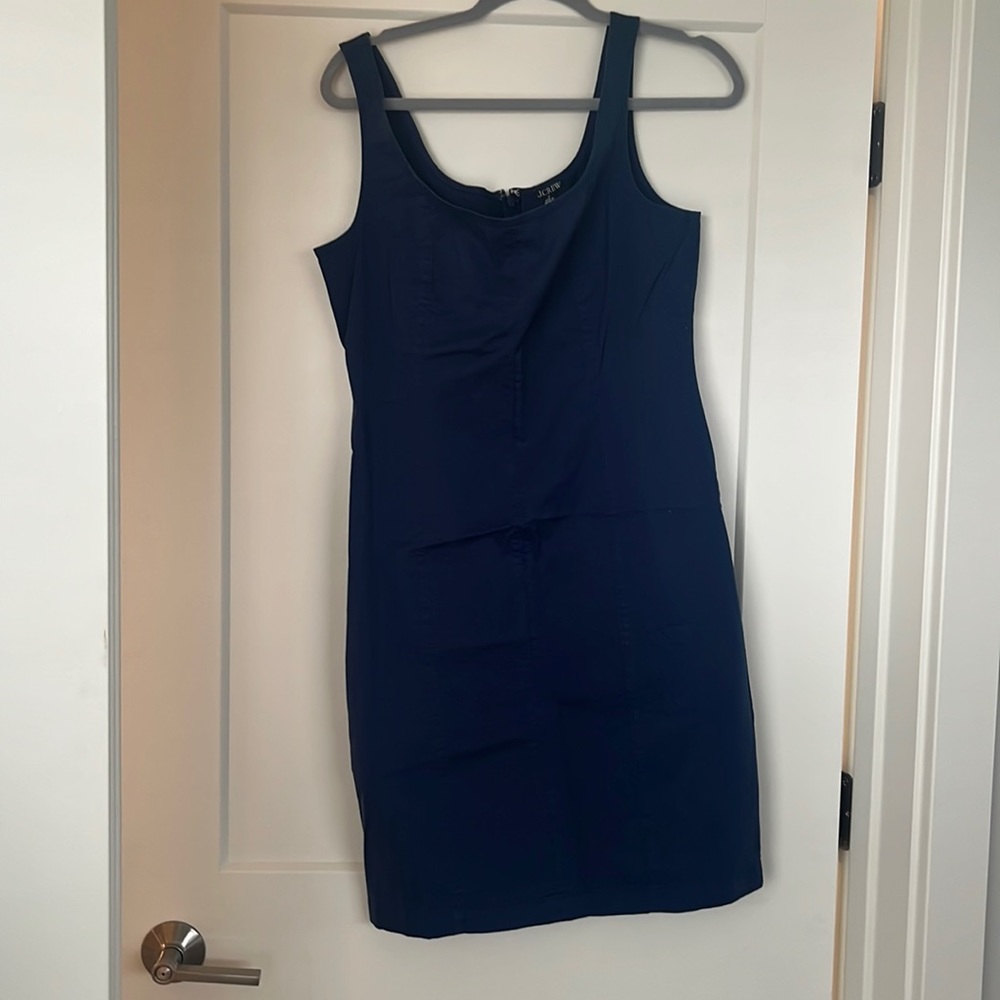 Jcrew fitted light weight chino dress